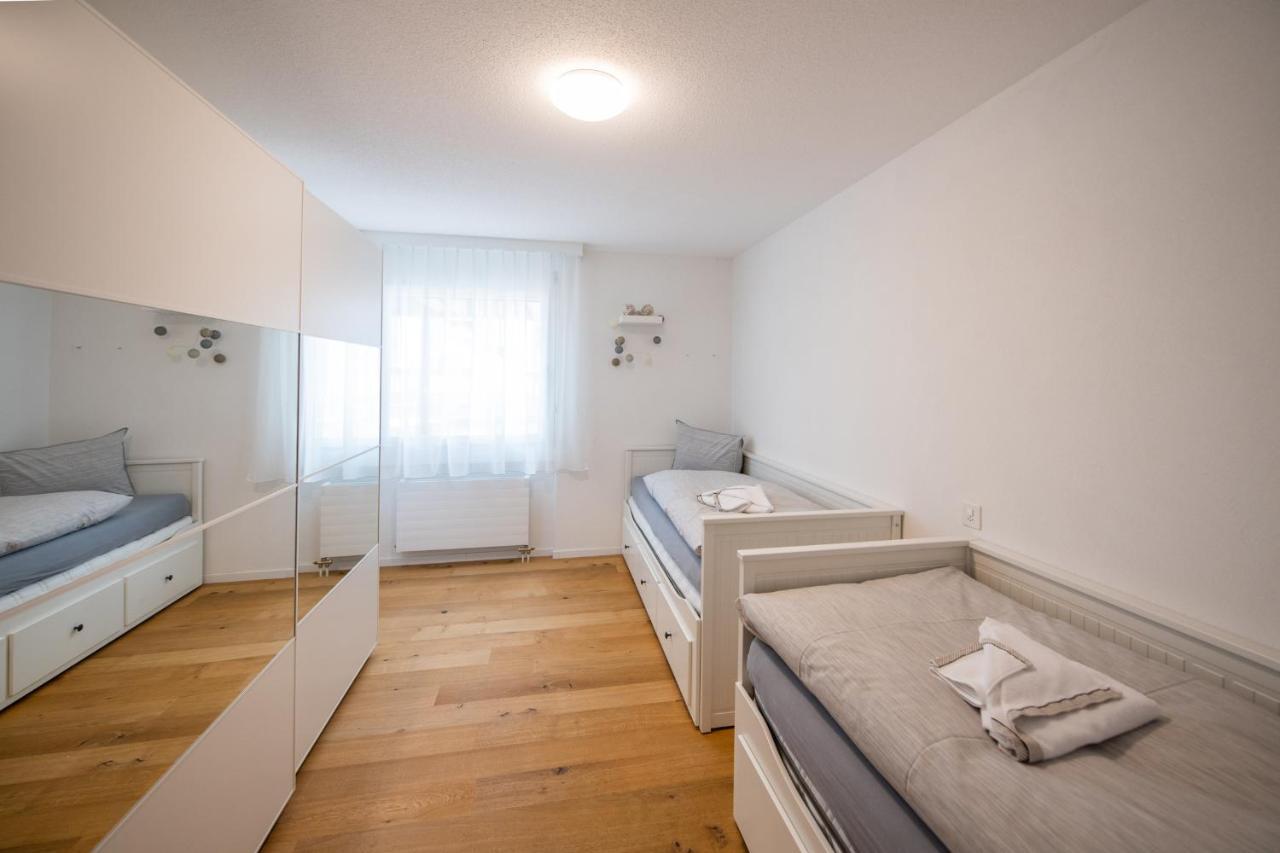 Agrimonia - 5,5-Zi Duplex Wohnung Bis 9 Personen Mit Eigenem Garten Davos Ngoại thất bức ảnh