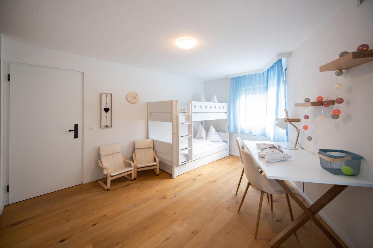Agrimonia - 5,5-Zi Duplex Wohnung Bis 9 Personen Mit Eigenem Garten Davos Ngoại thất bức ảnh